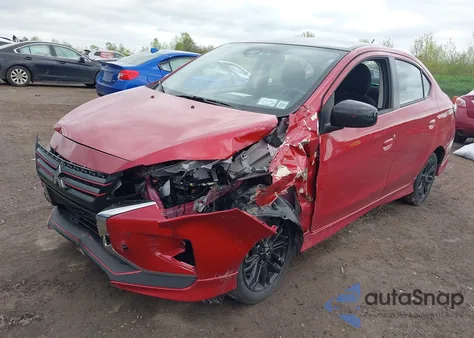 2024 Mitsubishi Mirage G4 Black Edition из США, поврежденный, VIN ML32FUFJ9RHF05666